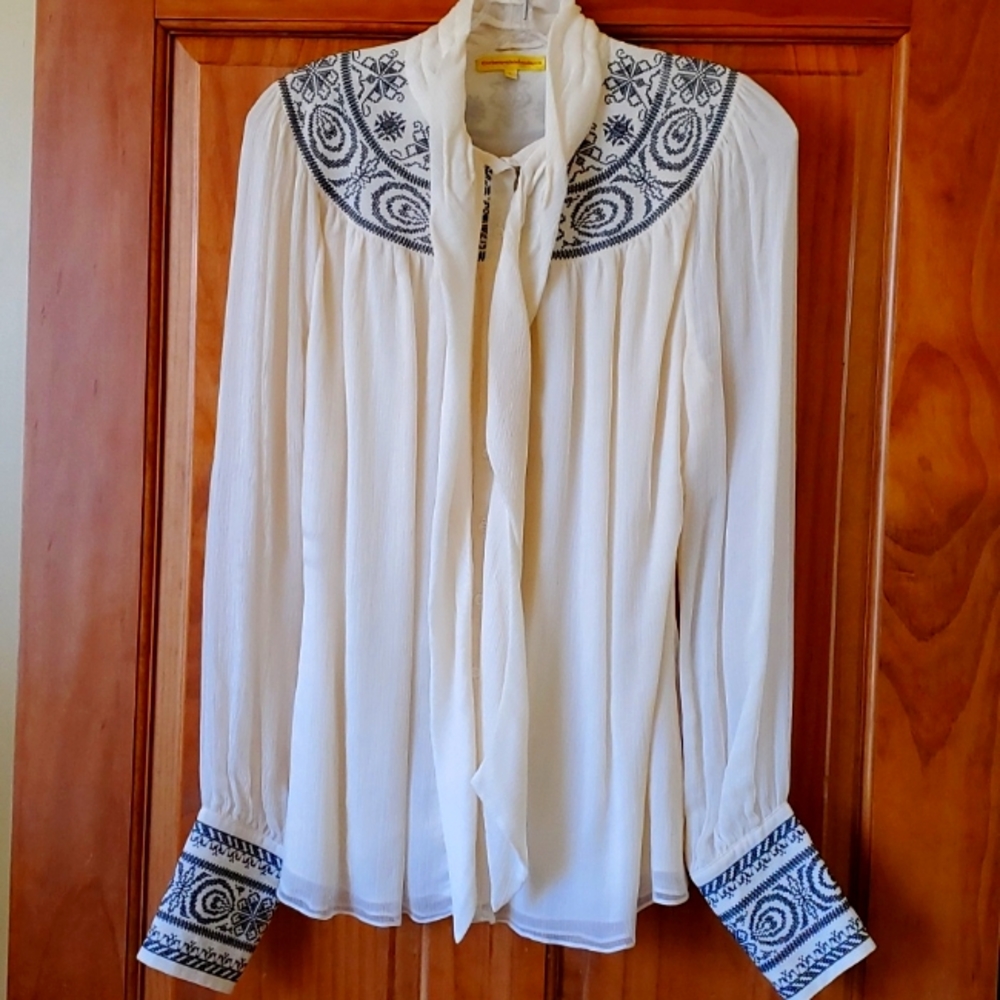 Catherine Malandrino silk blouse